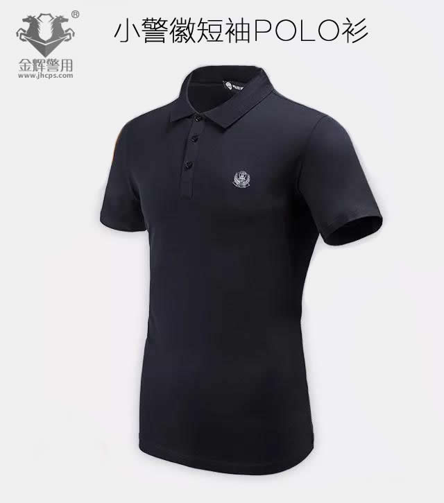 原裝正版新款警察POLO小警徽短袖T恤，男女夏季警服，正品警用立領(lǐng)警察文化衫